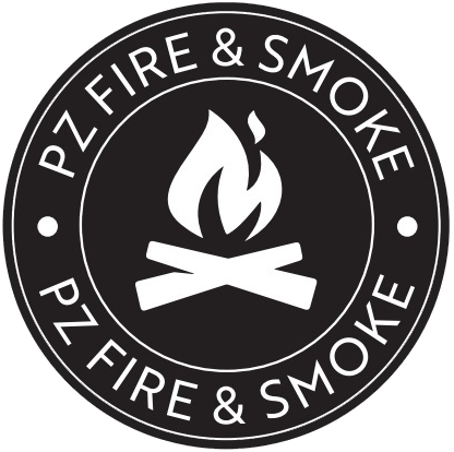 PZ fire & smoke logo